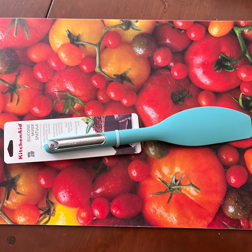 Silicone mixer spatula